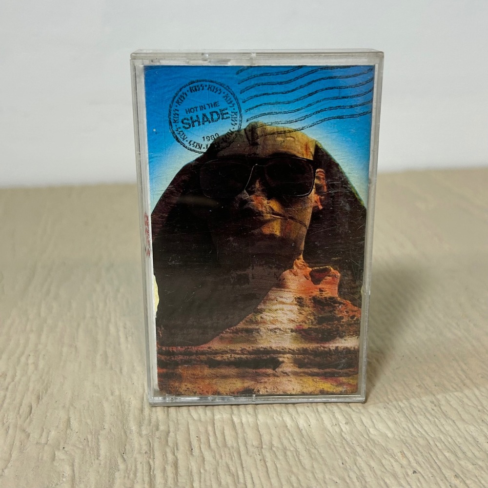 KISS Cassette Tape Hot in the Shade 1989‎  Hard Rock